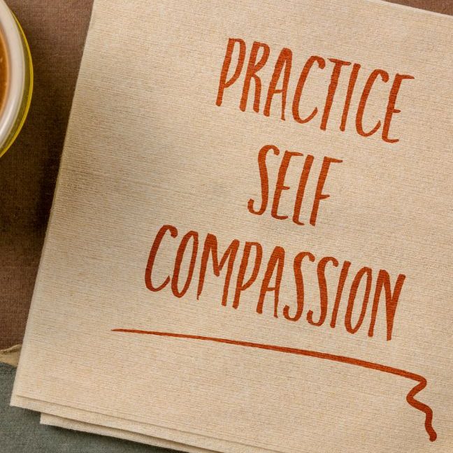 Practicing self compassion